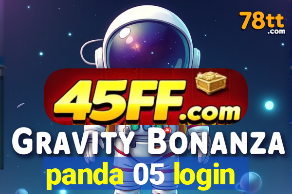 panda 05 login